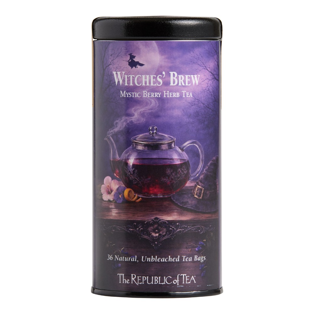 The Republic of Tea Witches' Brew Mystic Berry Herb Tea 36 Count