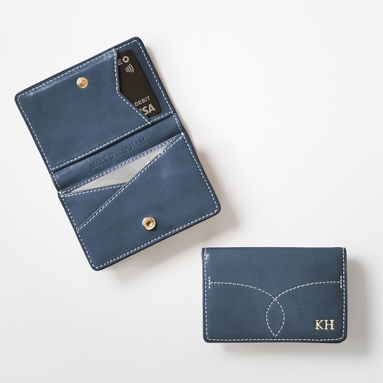 Dakota Folded Leather Card Case